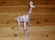 baking foil animals exercises