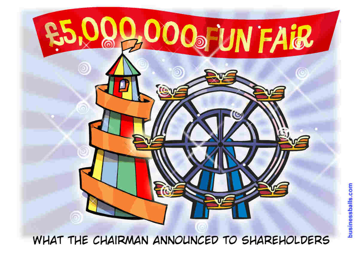 treeswing - chairman's announcement to shareholders