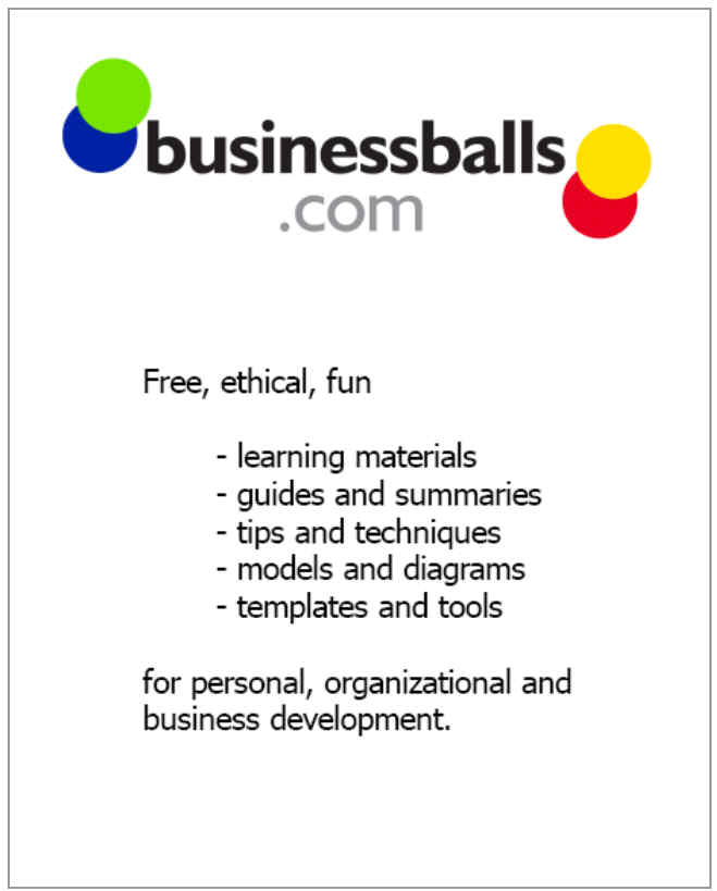 businessballs poster us