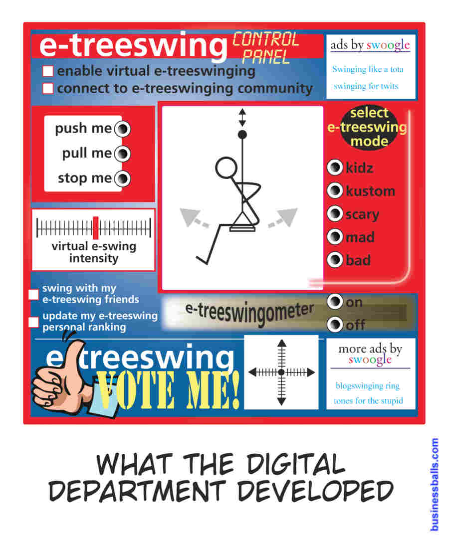 treeswing - what the digital department developed