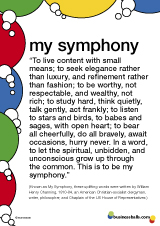 my symphony quote